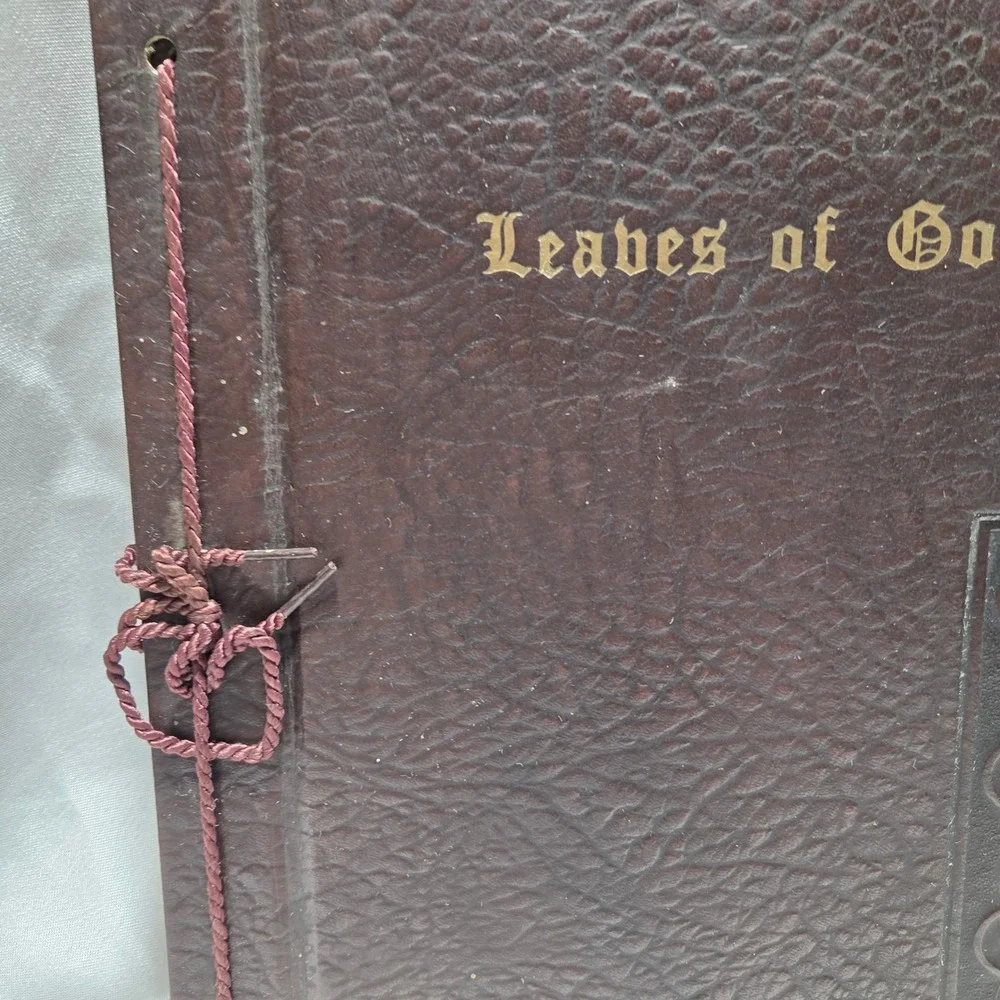 Leaves of Gold Anthology Clyde Francis Lytle‎ 1948 Revised Edition Brown Cord